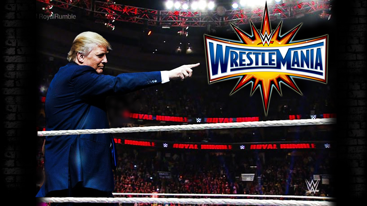 Donald Trump WWE Royal Rumble