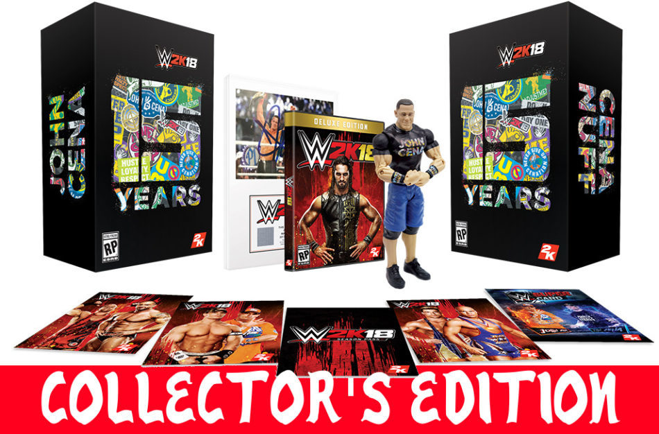 wwe 2k18 collector's edition