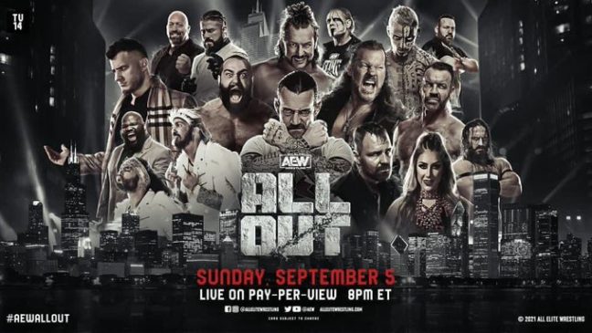 AEW All Out Flyer 2022